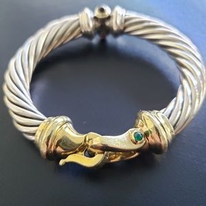 David Yurman Womens Cable Buckle Bracelet